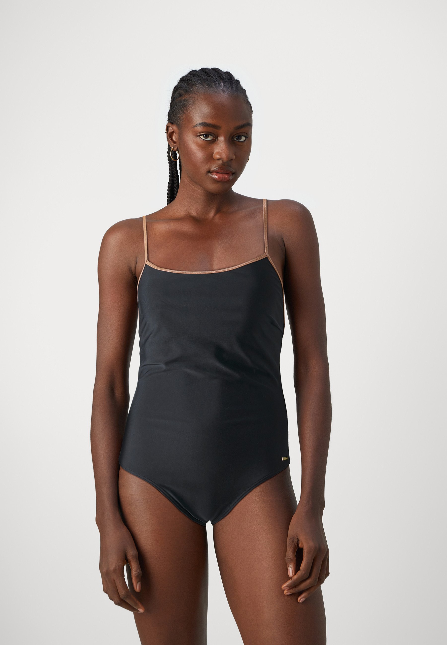 Bruno Banani String Check Line 2.0 Tanga, Bianco (Wei&szlig; Karo 1612), M Uomo