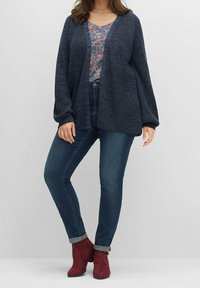 Sheego Strickjacke - dark blue