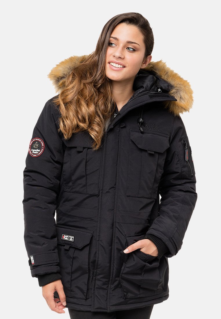 Canadian Peak Winterjas - black/zwart - Zalando.nl