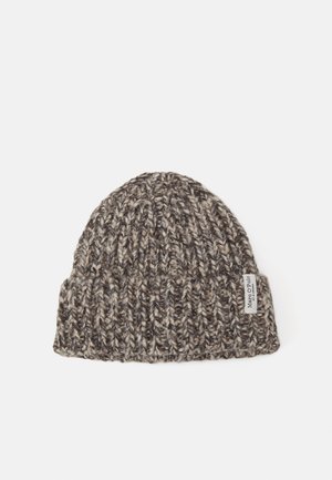 Marc O'Polo TRUCTURE FLUFFY - Beanie - multi/shaded brown melange