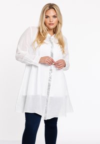 Yoek - WITH LONG SLEEVES - Overhemdblouse - white Miniatuurafbeelding 1