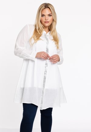 WITH LONG SLEEVES - Overhemdblouse - white