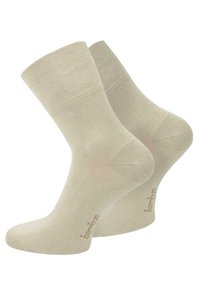 Normani BAMBOO HEALTH LOW CUT 6 PACK - Socken - beige