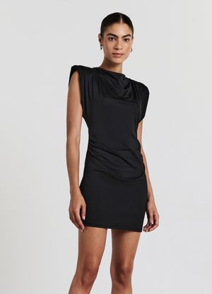 Calliope MINI SPALLINE IMBOTTITE - Jerseykleid - ultrablack