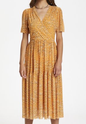 Vardagsklänning - mottled orange