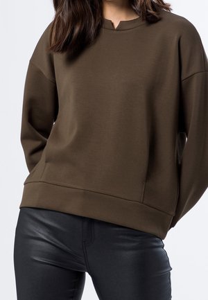 Sweatshirt - brown