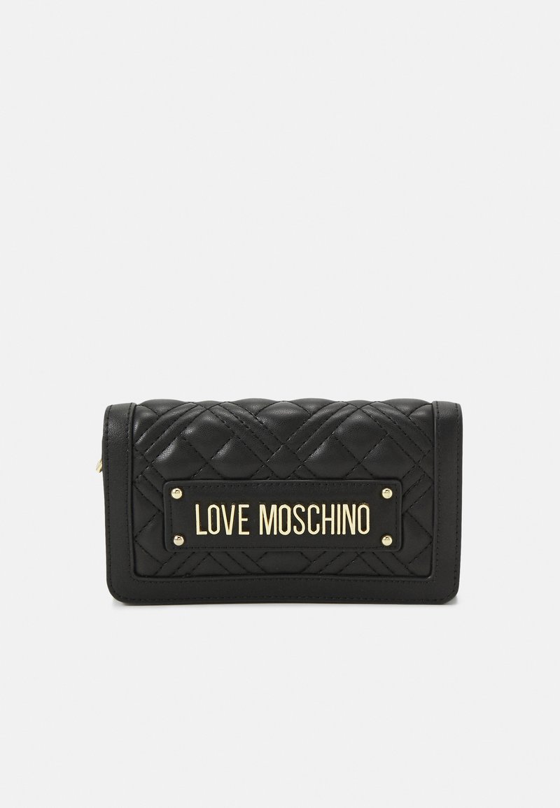 Love Moschino QUILTED FLAP WALLET Wallet nero/black Zalando.co.uk