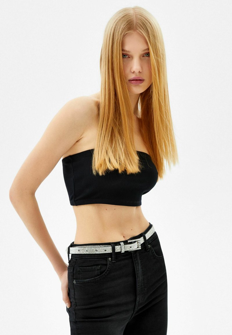 Damen Gürtel casual | Bershka Gürtel silver coloured/silberfarben - ZH72820 Damen Gürtel casual | Bershka Gürtel silver coloured/silberfarben - ZH72820