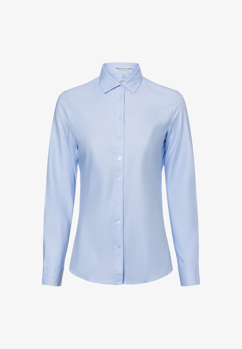 Marie Lund Hemdbluse - hellblau