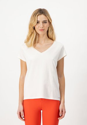 Teddy Smith MANCHES COURTES -T-MIA MC - T-shirt basique - blanc moyen