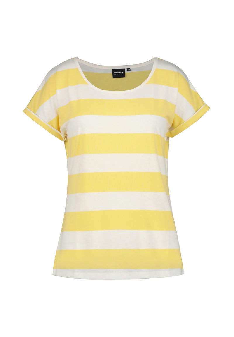 icepeak T-shirt print lichtgeel
