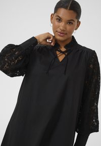 Kaffe Curve MYNTHIA  - Hverdagskjole - black deep