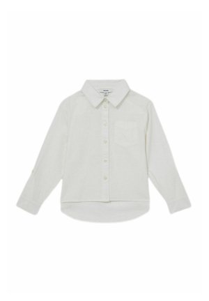 Reiss REISS LEORA LINEN ROLL-CUFF SHIRT - Užsagstoma palaidinė - ivory