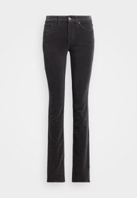 STRETCH CORDUROY STRAIGHT TROUSER - Auduma bikses - onyx grey