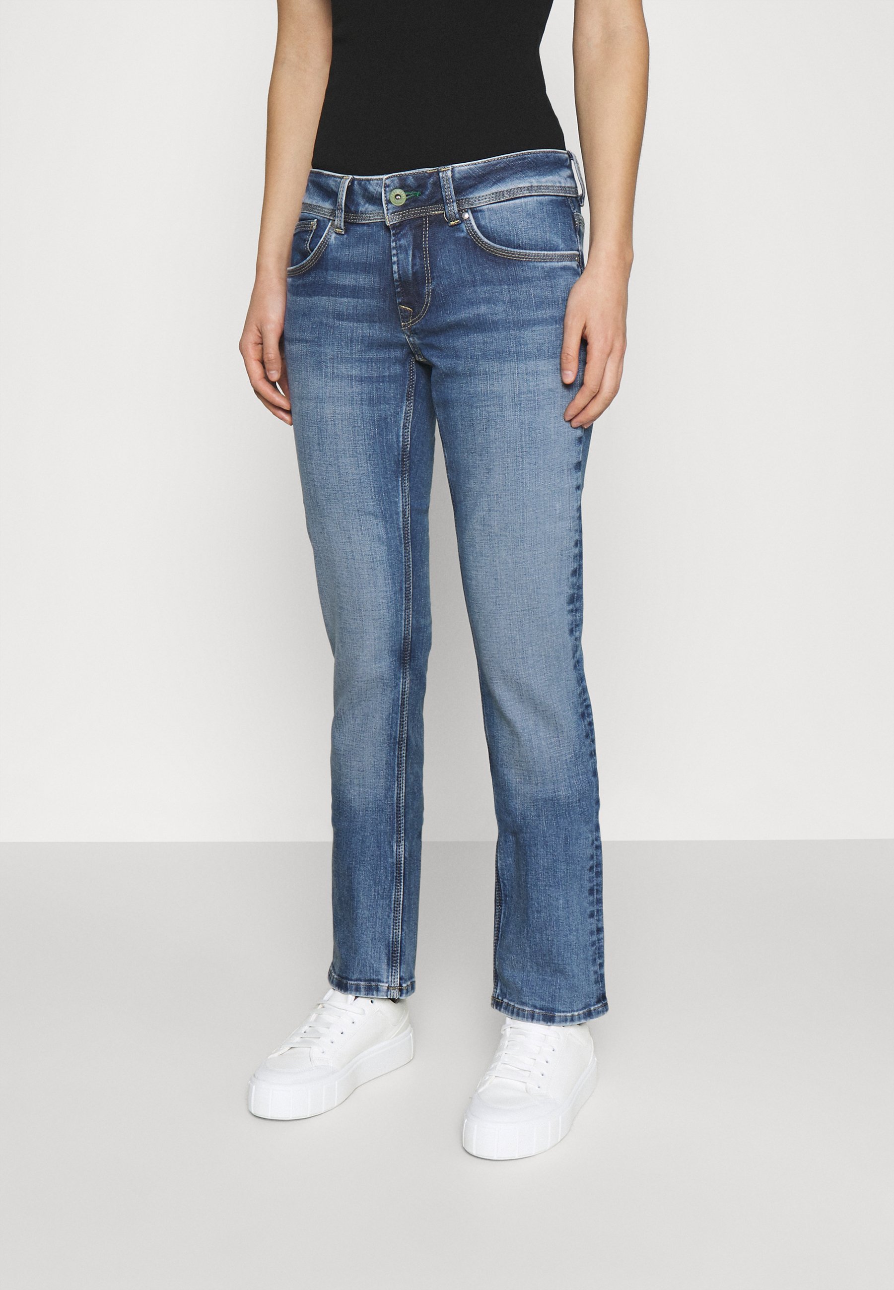 Pepe Jeans SATURN - Straight leg jeans - denim/Stoneblue - Zalando.nl