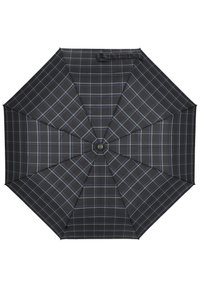 Knirps MEDIUM DUOMATIC - Umbrella - check black and blue