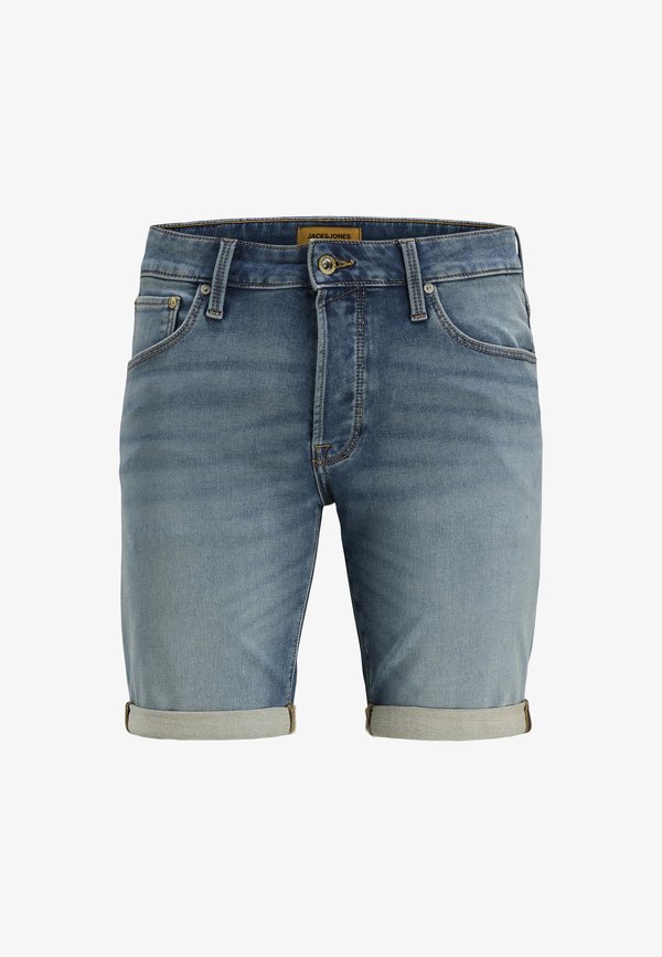 JJIRICK JJICON I K MF - Denim shorts - blau