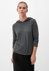 s.Oliver LANGARM - Strickpullover - dunkelgrau
