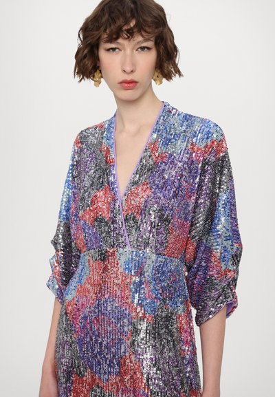 Diane von Furstenberg JESSEL DRESS - Alkalmi viselet - redemption rose/blue/red