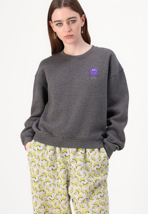 KODYTOWN - Sweatshirt - mottled anthracite4
