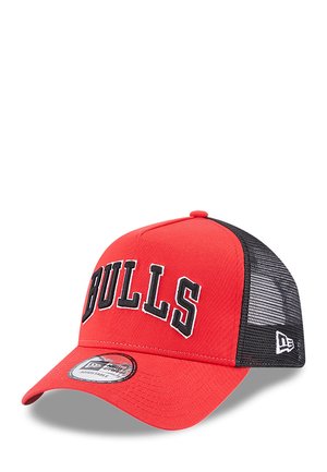 New Era, NEW ERA TEAM SCRIPT TRUCKER ADJUSTABLE CHICAGO BULLS - Cap - rot