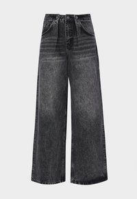 SORORITY SWEEPER  - Wide leg - charcoal