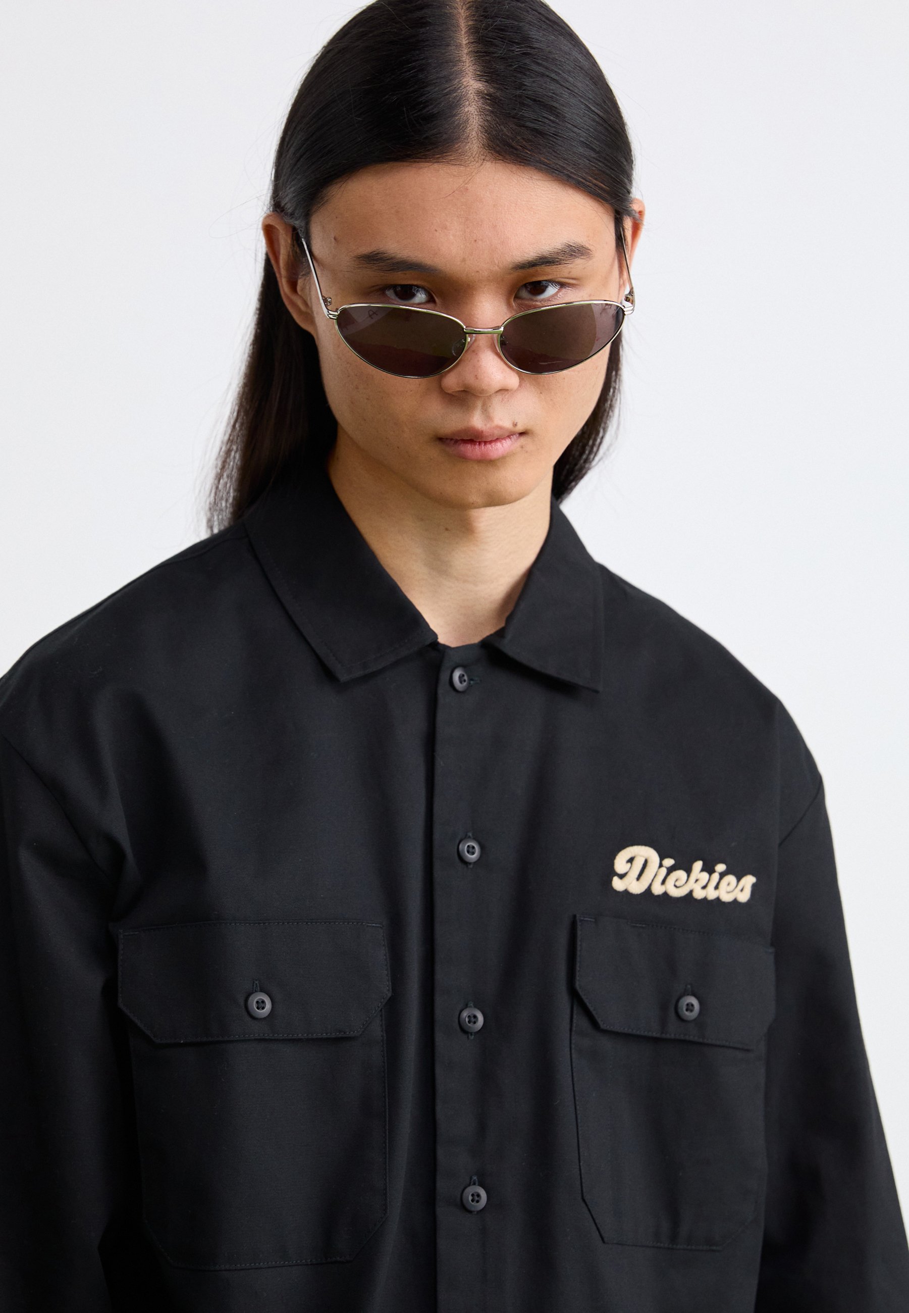 Dickies LEWISTOWN - Shirt - black - Zalando.co.uk