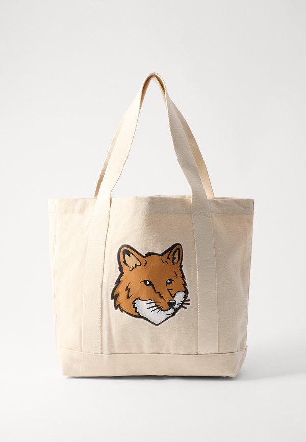 FOX HEAD UNISEX - Tote bag - ecru