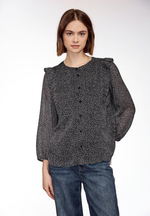 MIT VOLANTS - Blouse - beige