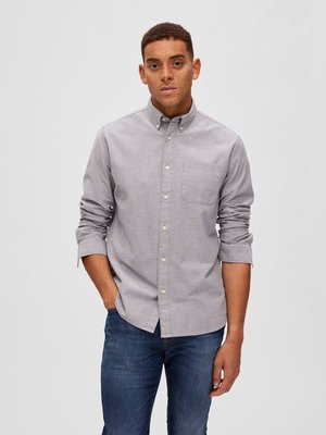 SLHREGRICK - Chemise - pirate black