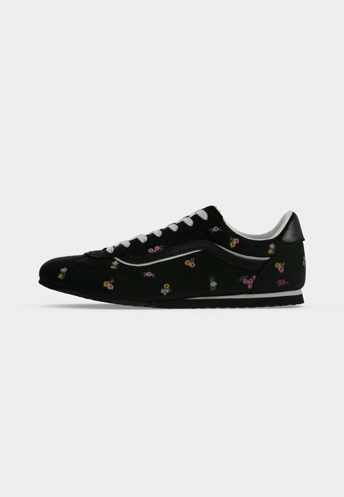 Vans SUPER LOWPRO - Trainers - floral embroidery black/pink — foto 2
