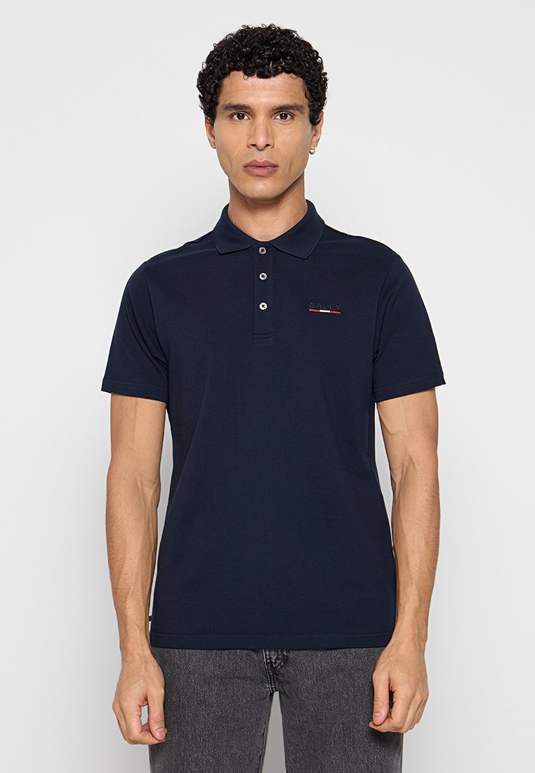 Bally Poloshirt blauw Bally Poloshirt blauw