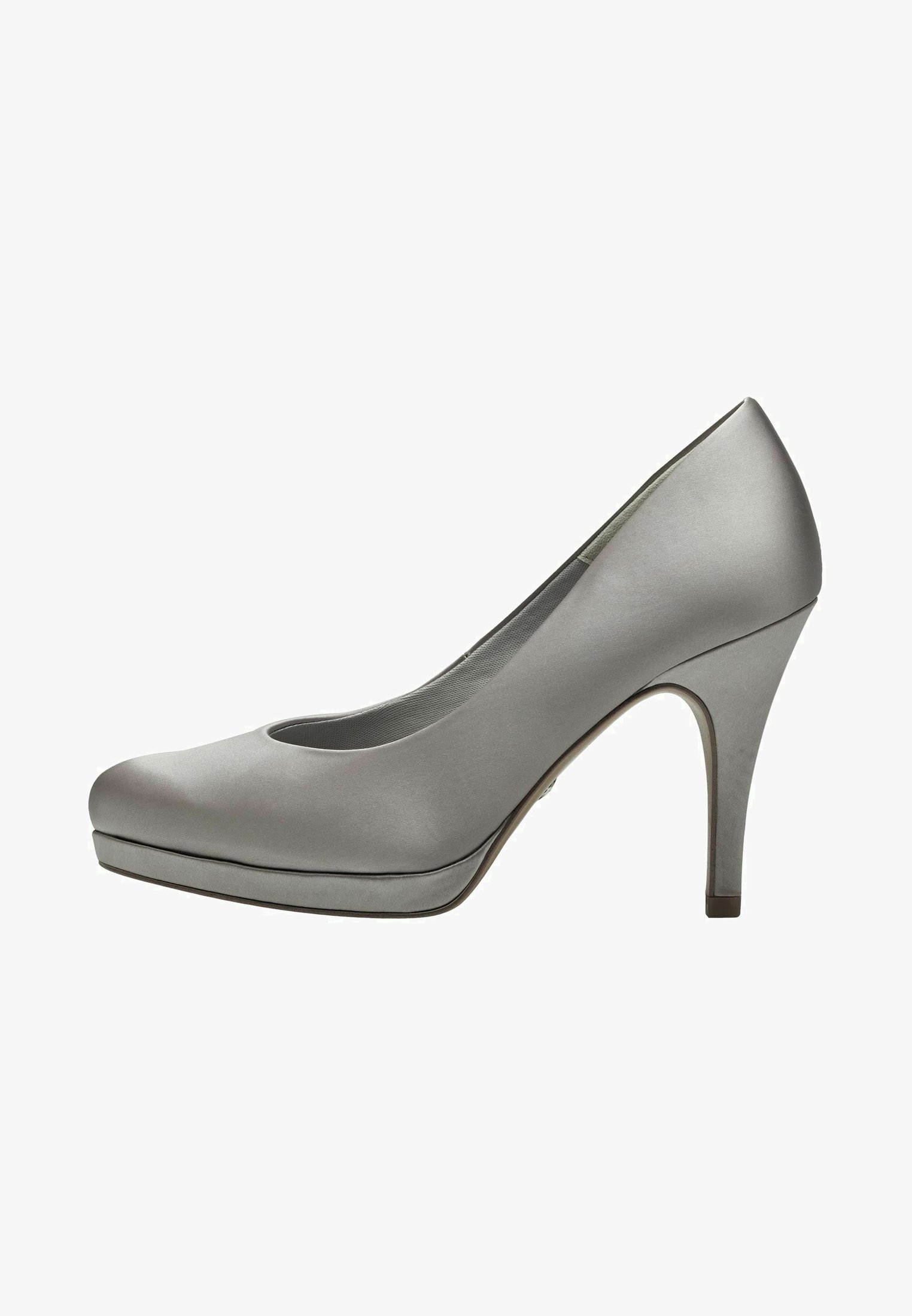 Pale grey court shoes Clearance