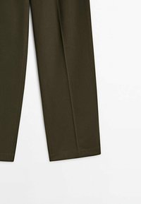 Massimo Dutti Pantalon classique - dark green