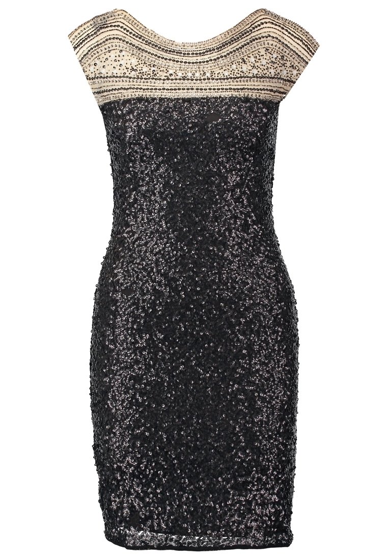 miss selfridge black sequin dress Miss selfridge black gold