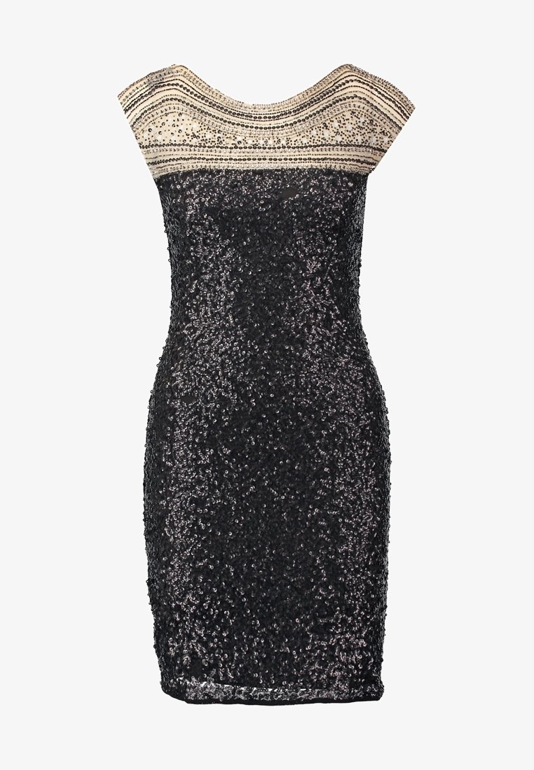 miss selfridge black sequin dress Miss selfridge black gold