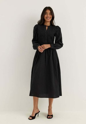 Bubbleroom, V-NECK - Jurk - black