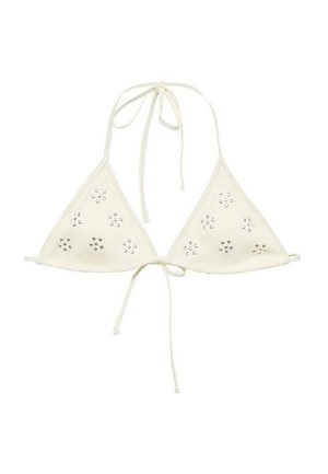 Mango CULOTTE APPLIQUÉS  - Haut de bikini - blanc cassé
