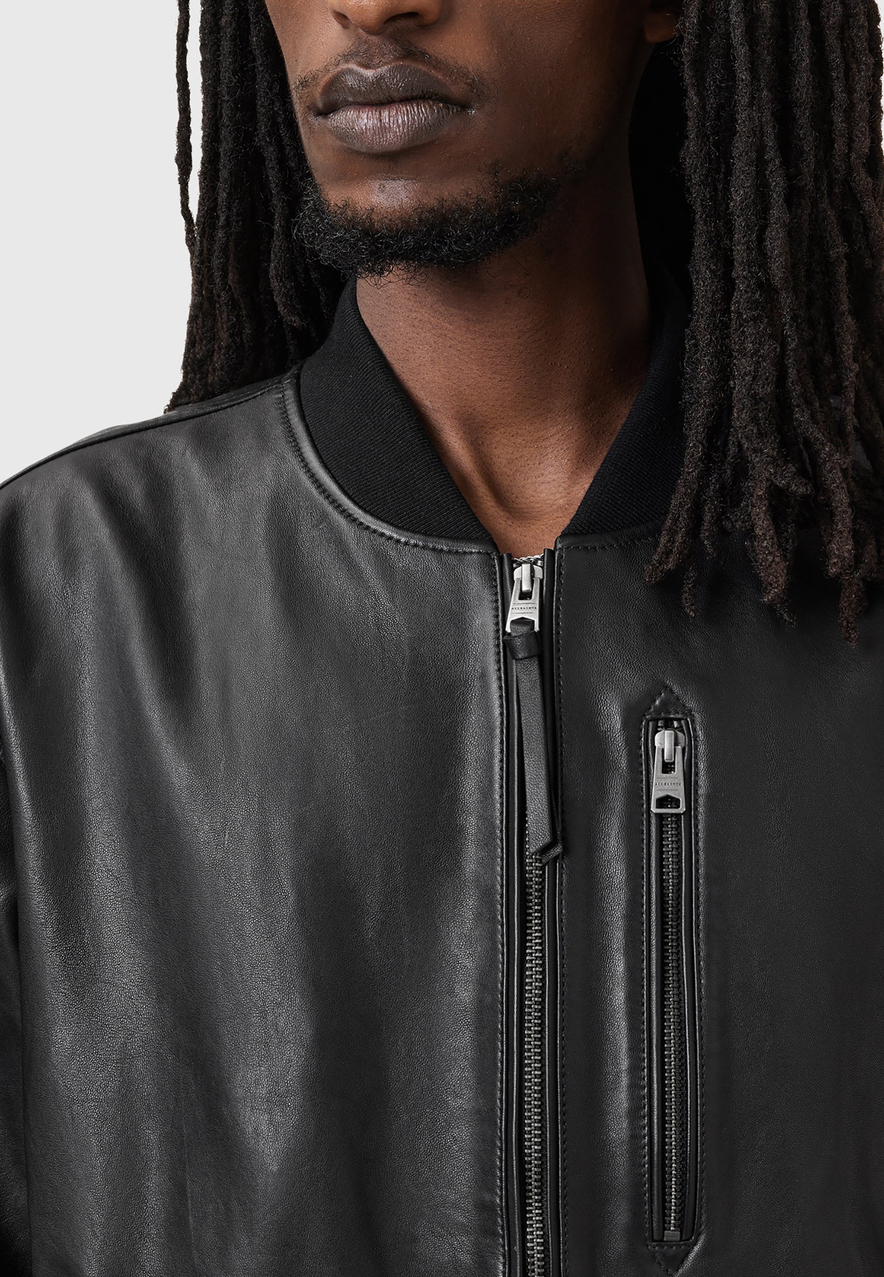 AllSaints Bomber Jacket - black - Zalando