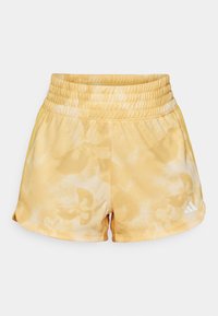 PACER ESSENTIALS ALL OVER PRINT FLOWER TIE SHORT - Pantalón corto de deporte - semi spark