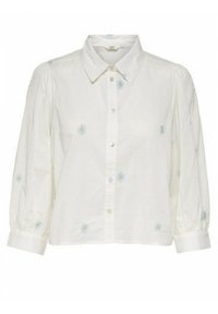 ONLCANDY CROPPED SHIRT  - Skjortebluse - white