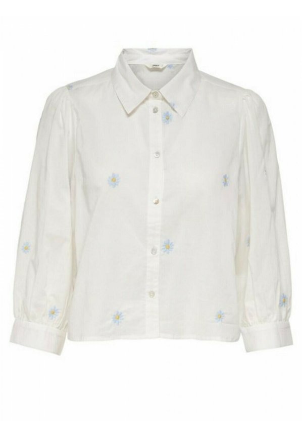ONLCANDY CROPPED SHIRT  - Button-down blouse