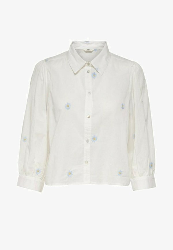 ONLCANDY CROPPED SHIRT - Button-down blouse