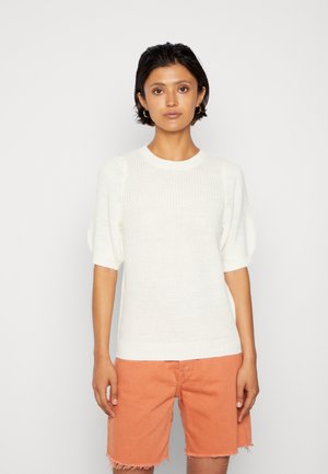 VMLIRALEA O-NECK LOW - Basic T-shirt - birch