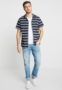 TOM TAILOR DOUBLE PACK V-NECK TEE - T-shirt basic - white