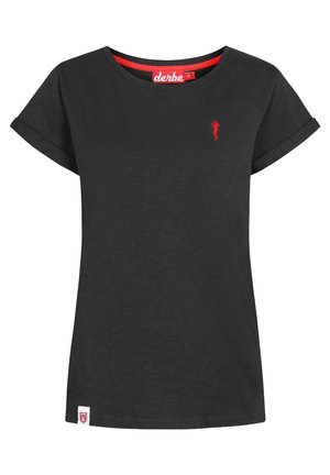 Derbe T-Shirt basic - black