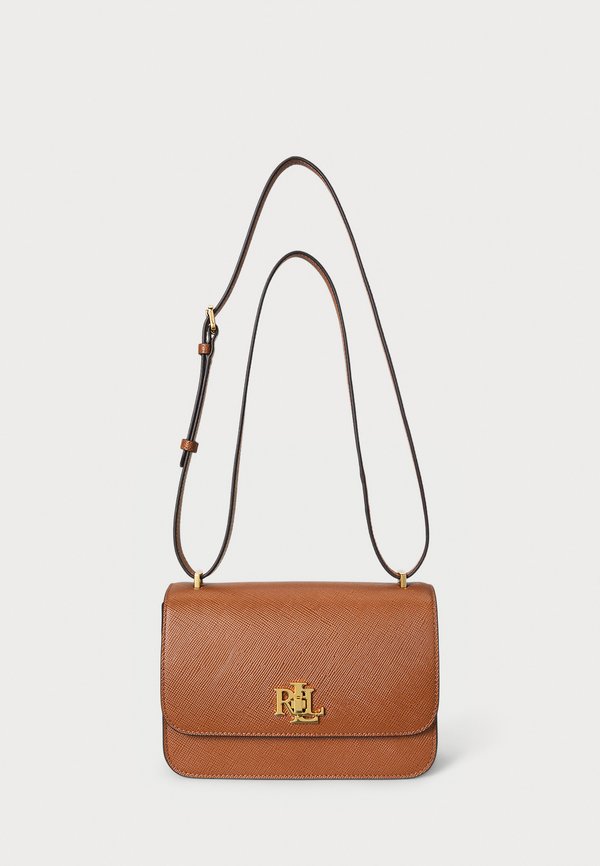 CROSSHATCH LEATHER MEDIUM SOPHEE BAG - Cross body bag - lauren tan4