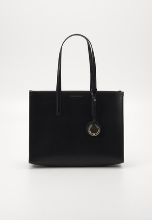 Emporio Armani, BAG - Bolso de mano - black/red