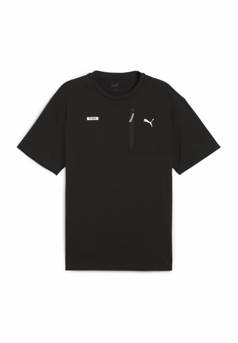 Puma DESERT ROAD - Tričko s potlačou - black
