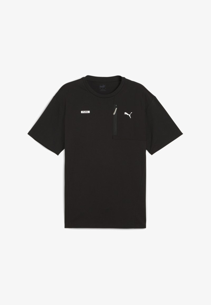 Puma DESERT ROAD - Tričko s potlačou - black